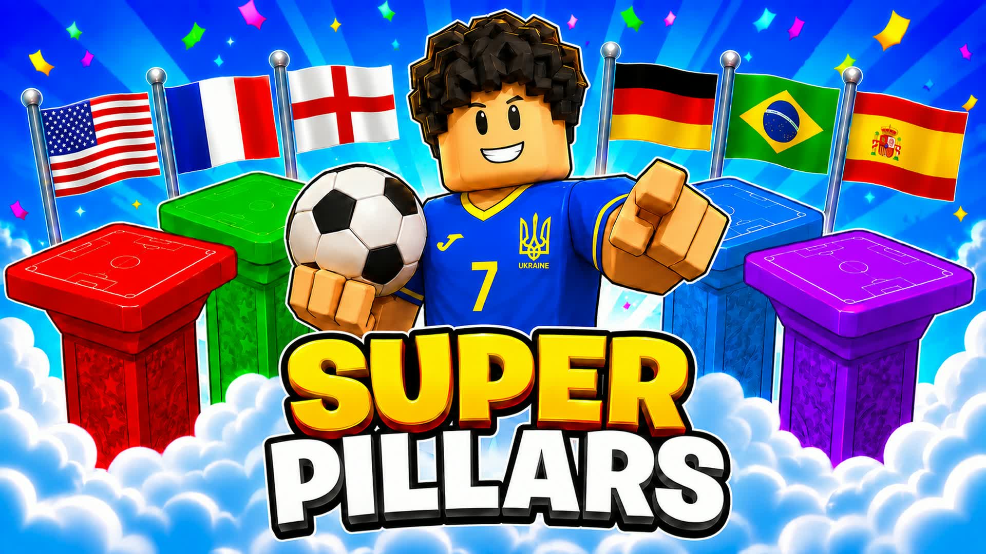SUPER SOCCER PILLARS — Fortnite Creative map