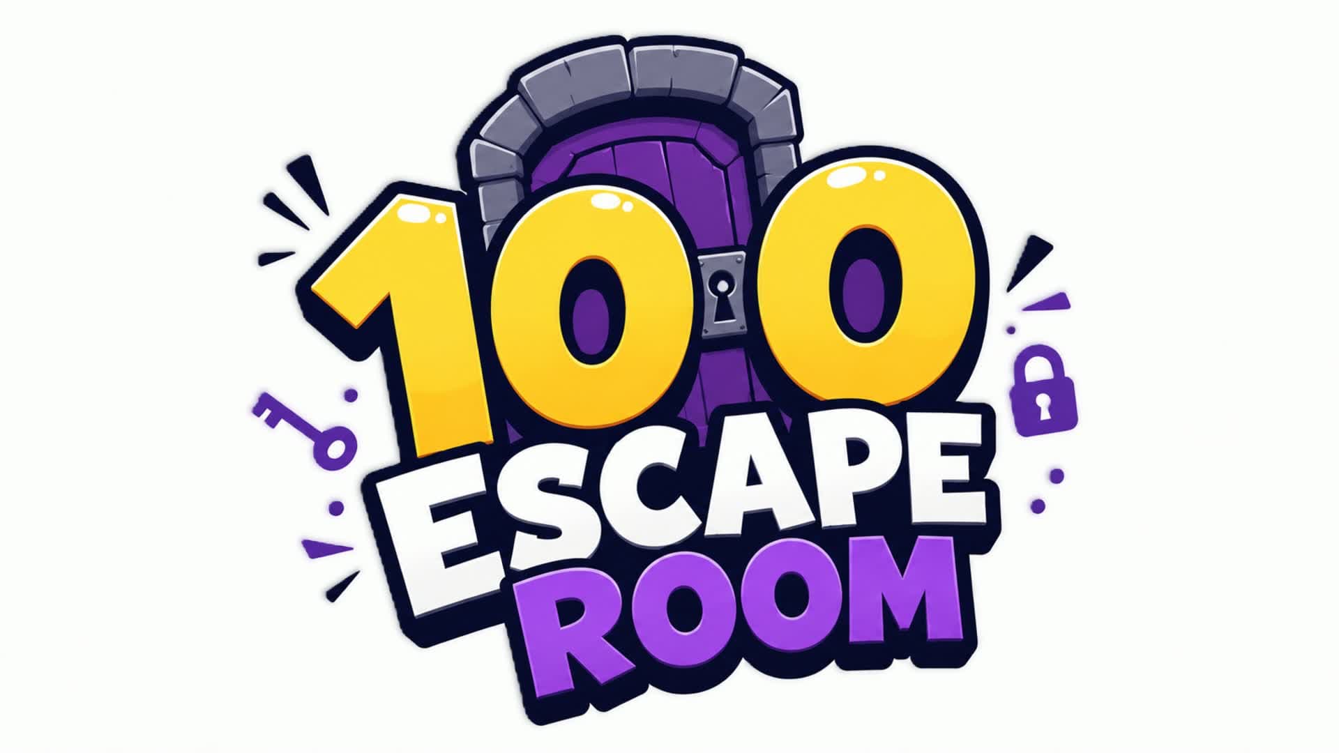 🚪100 IQ LEVELS ESCAPE ROOM🧠 — Fortnite Creative map