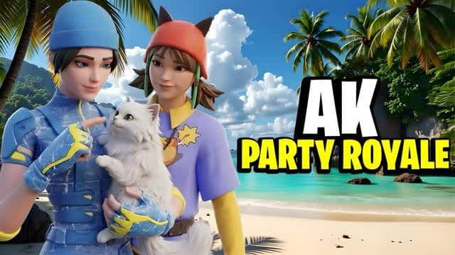 PARTY ROYALE AK — Fortnite Creative map cover art