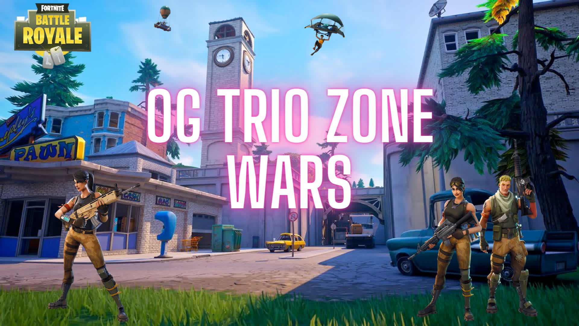 OG TRIO ZONE WARS — Fortnite Creative map