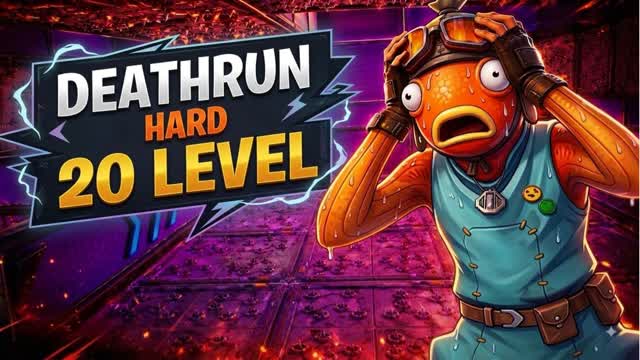 Hard dethrun 20 levels — Fortnite Creative map