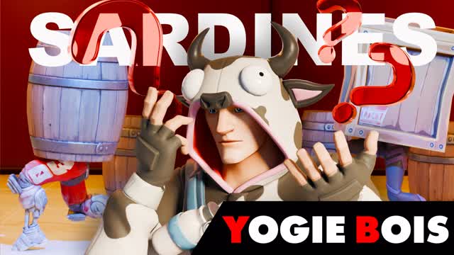 Sardines Prop Hunt — Fortnite Creative map cover art