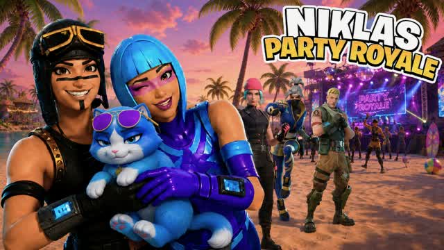NIKLAS PARTY ROYALE — Fortnite Creative map cover art
