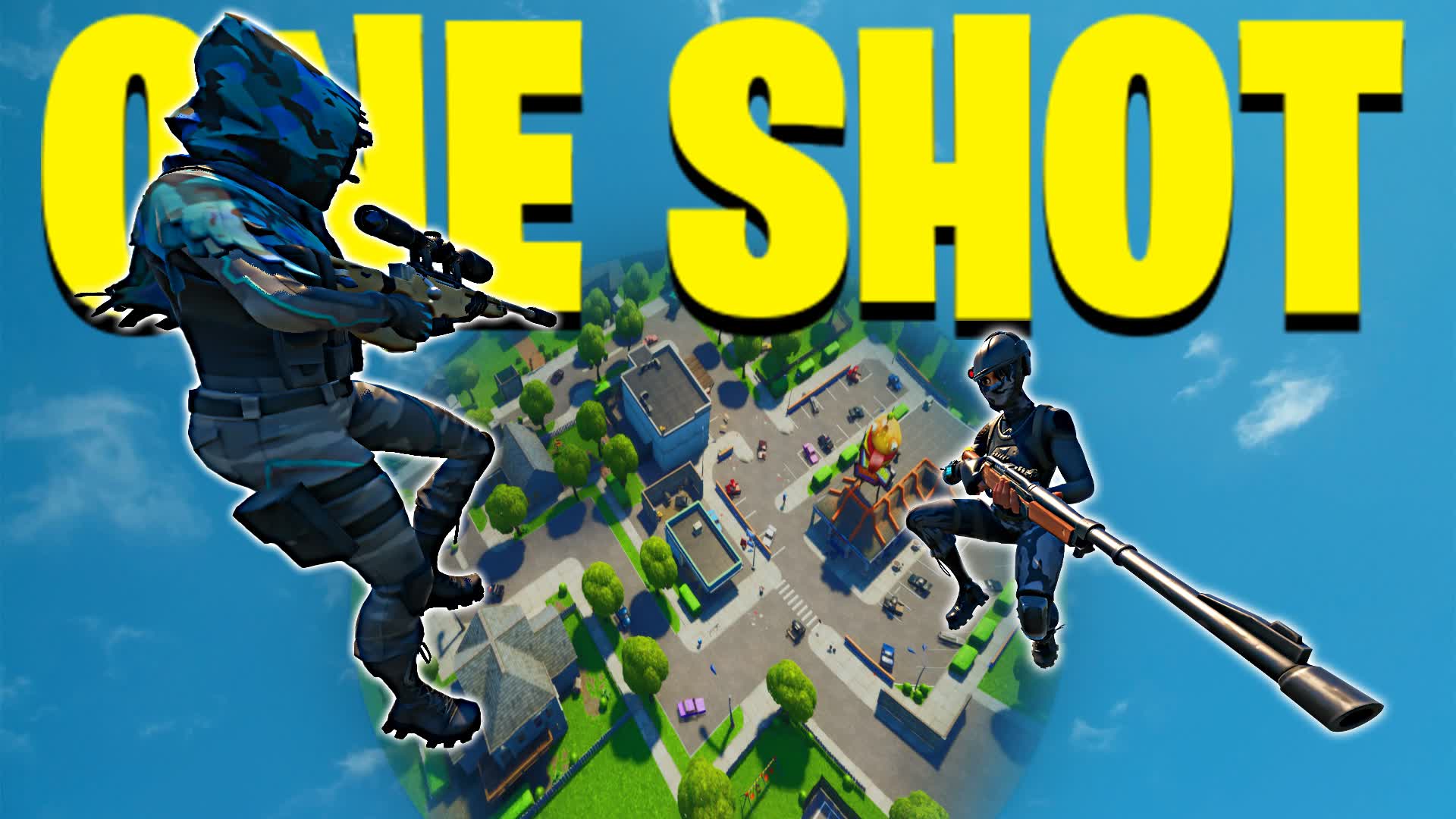 ONE SHOT - SNIPER GAME — Fortnite Creative map