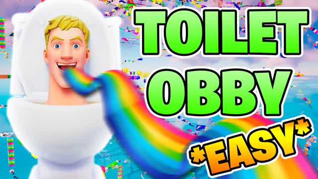 TOILET OBBY VERY EASY OBBY PARKOUR ⭐ — Fortnite Creative map