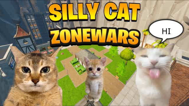 🐱Silly Cat Zone Wars🐱 — Fortnite Creative map cover art