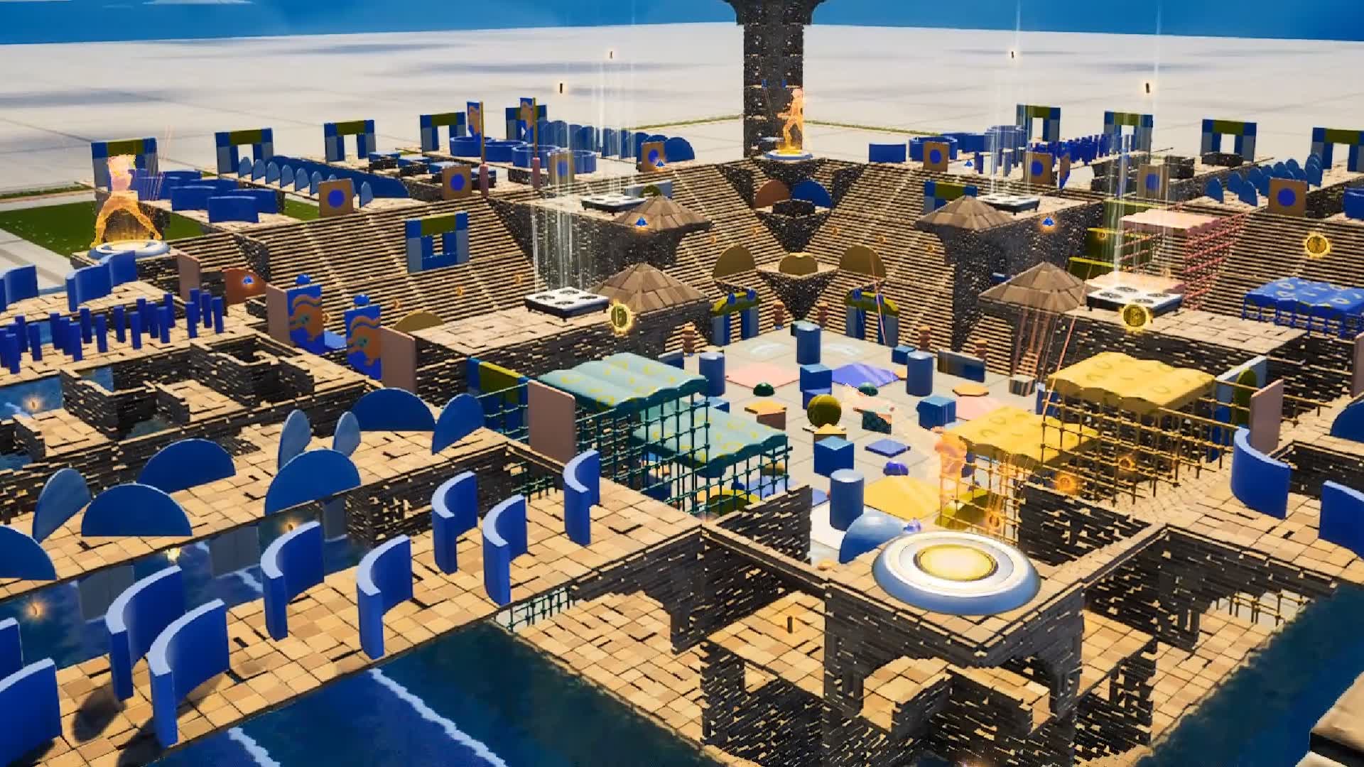 Bouncy Obby — Fortnite Creative map