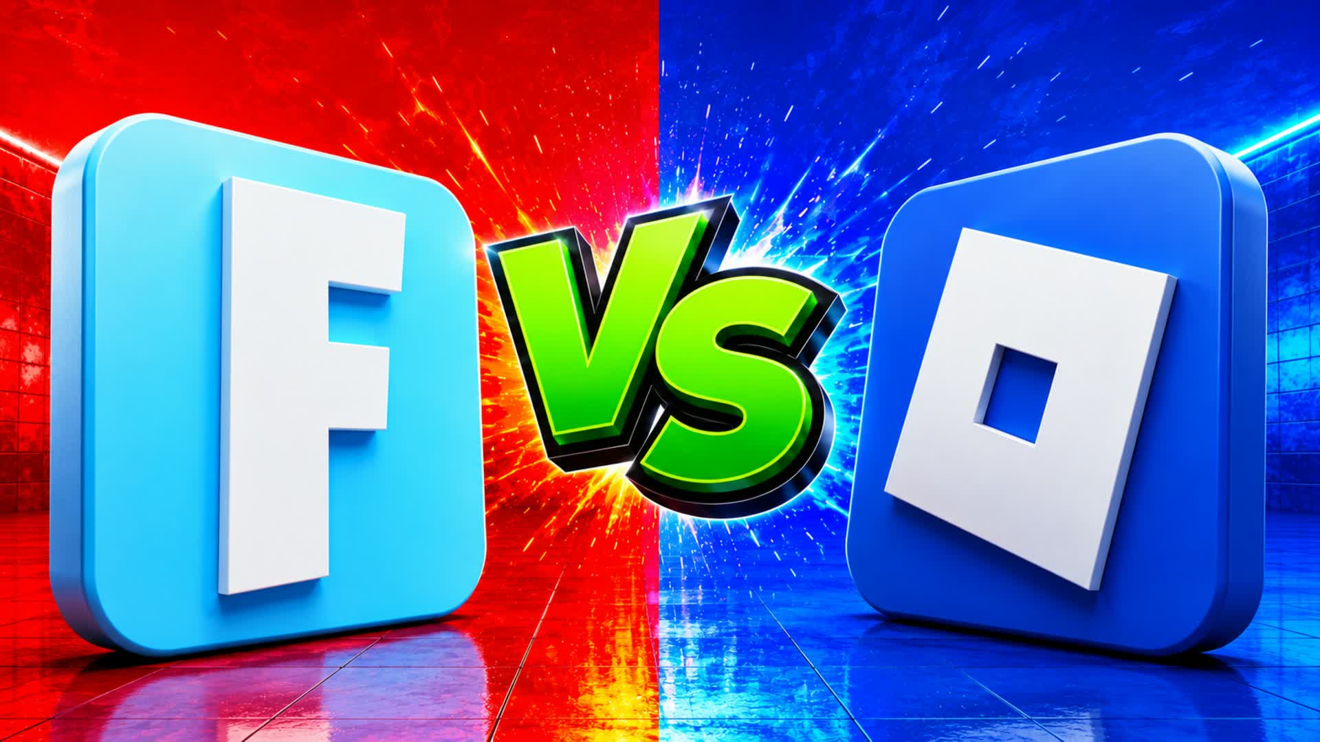 CRAZY RED VS BLUE MEGA FIGHT 🔴 — Fortnite Creative map