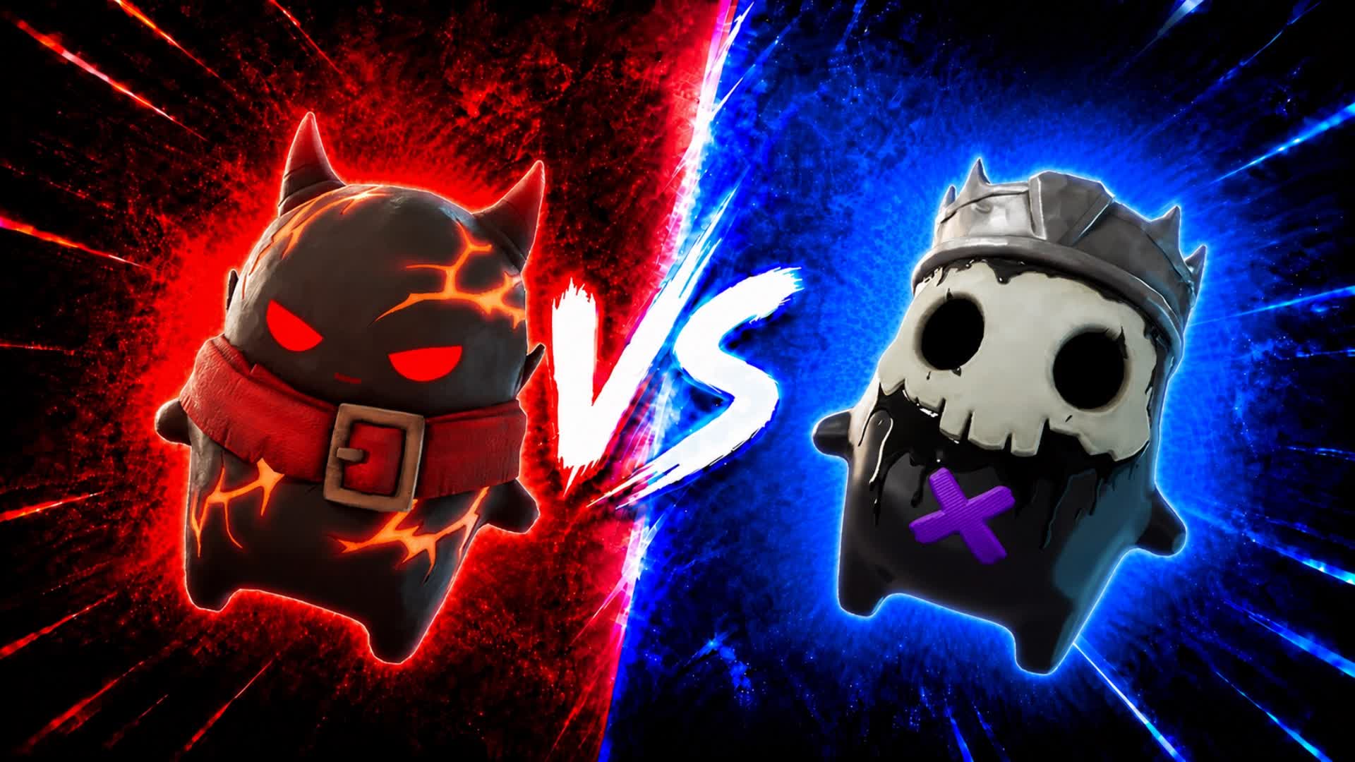 MAD CHAOS RED VS BLUE 🔴🔵 — Fortnite Creative map