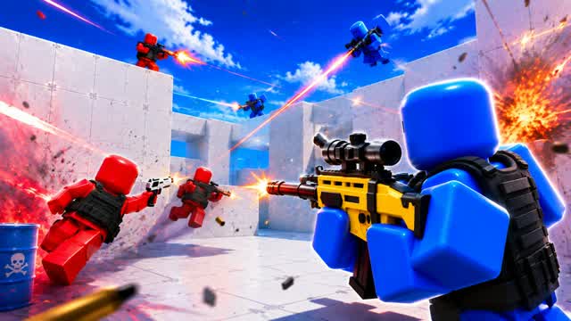 MEGA RVB RED VS BLUE🔵🔴 — Fortnite Creative map