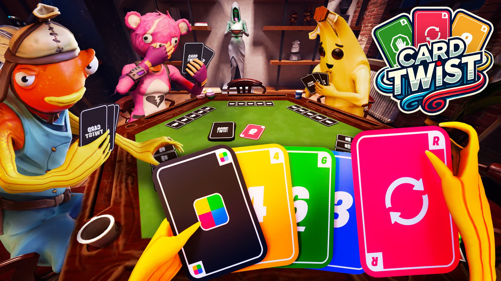 CARD TWIST π BOARD GAME MINIGAME β Fortnite Creative map