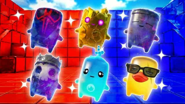 red vs blue patty — Fortnite Creative map cover art