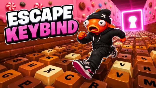 ESCAPE THE KEYBOARD! ⌨️🔑 — Fortnite Creative map