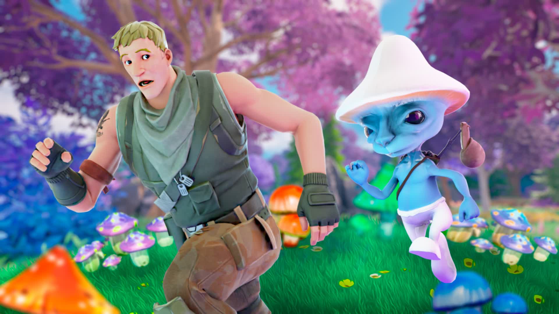 ESCAPE THE SMURF-CAT — Fortnite Creative map