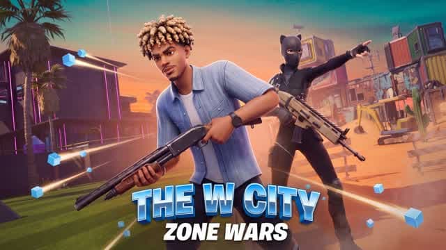 THE W CITY - Zone Wars 🌆 — Fortnite Creative map cover art