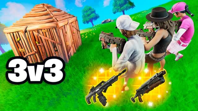BOX FIGHT 3v3 🎯 — Fortnite Creative map