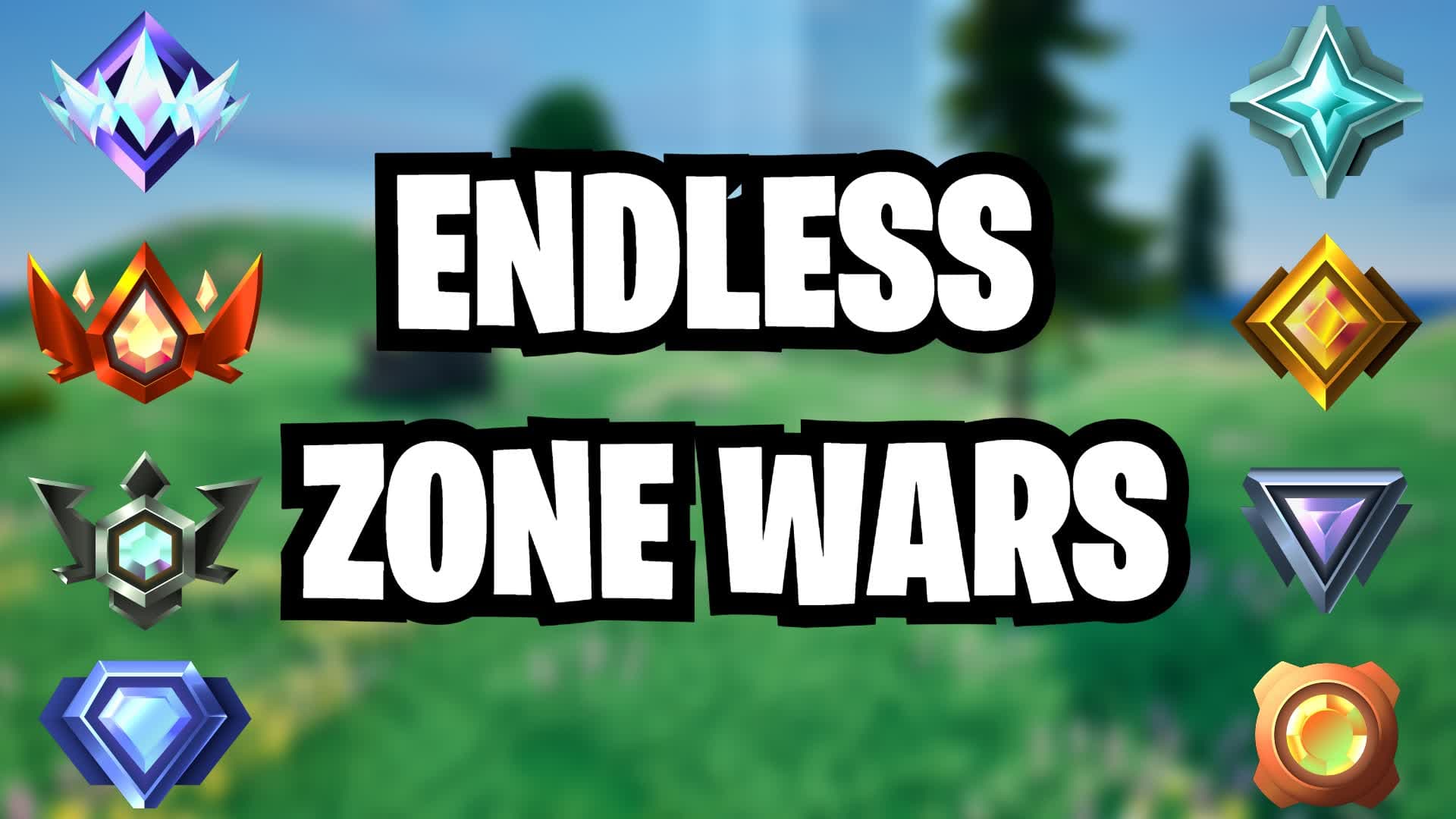 RANKED ENDLESS ZONE WARS ⭐ — Fortnite Creative map