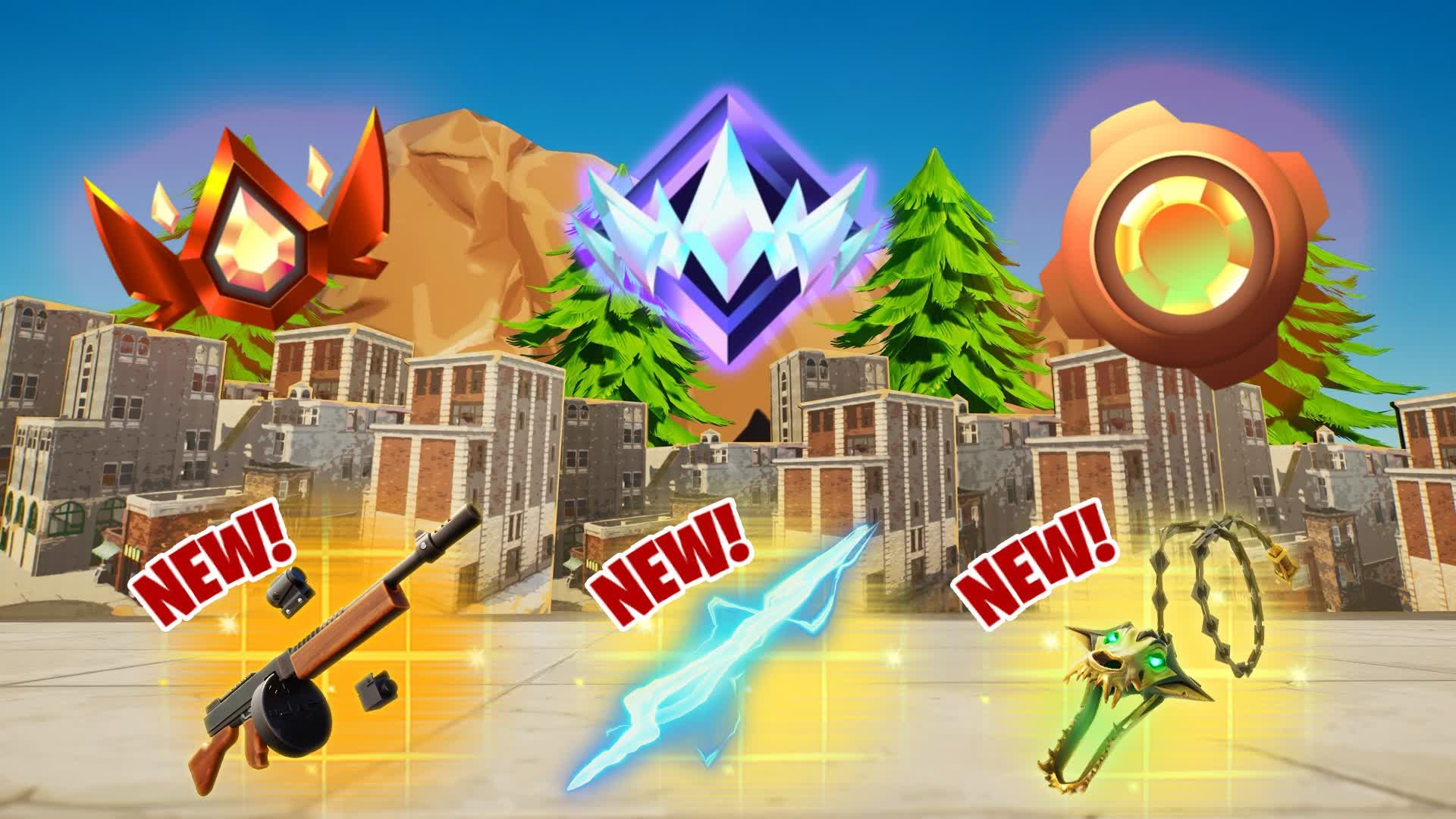 TILTED ZONE WARS ⭐ — Fortnite Creative map