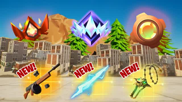 TILTED ZONE WARS ⭐ — Fortnite Creative map cover art