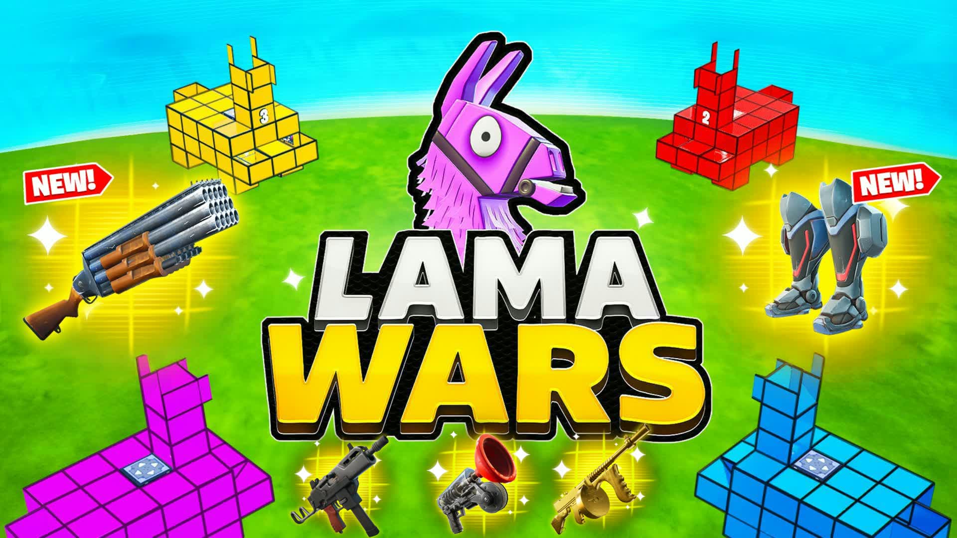 UNC LAMA WARS UNC - Zone Wars 🌀 — Fortnite Creative map
