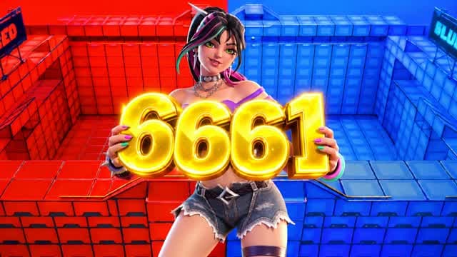 BEST RED VS BLUE [6661] 🔴🔵 — Fortnite Creative map cover art
