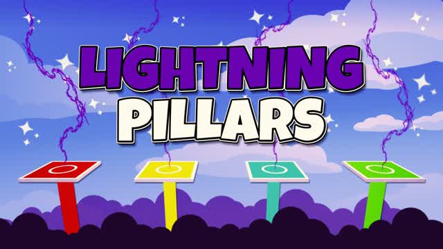 Lightning Pillars — Fortnite Creative map