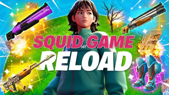 1V1V1 RELOAD♾️SQUID GAME — Fortnite Creative map cover art