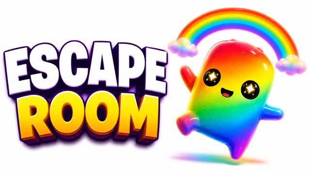 ✨ESCAPE ROOM RAINBOW✨ — Fortnite Creative map cover art