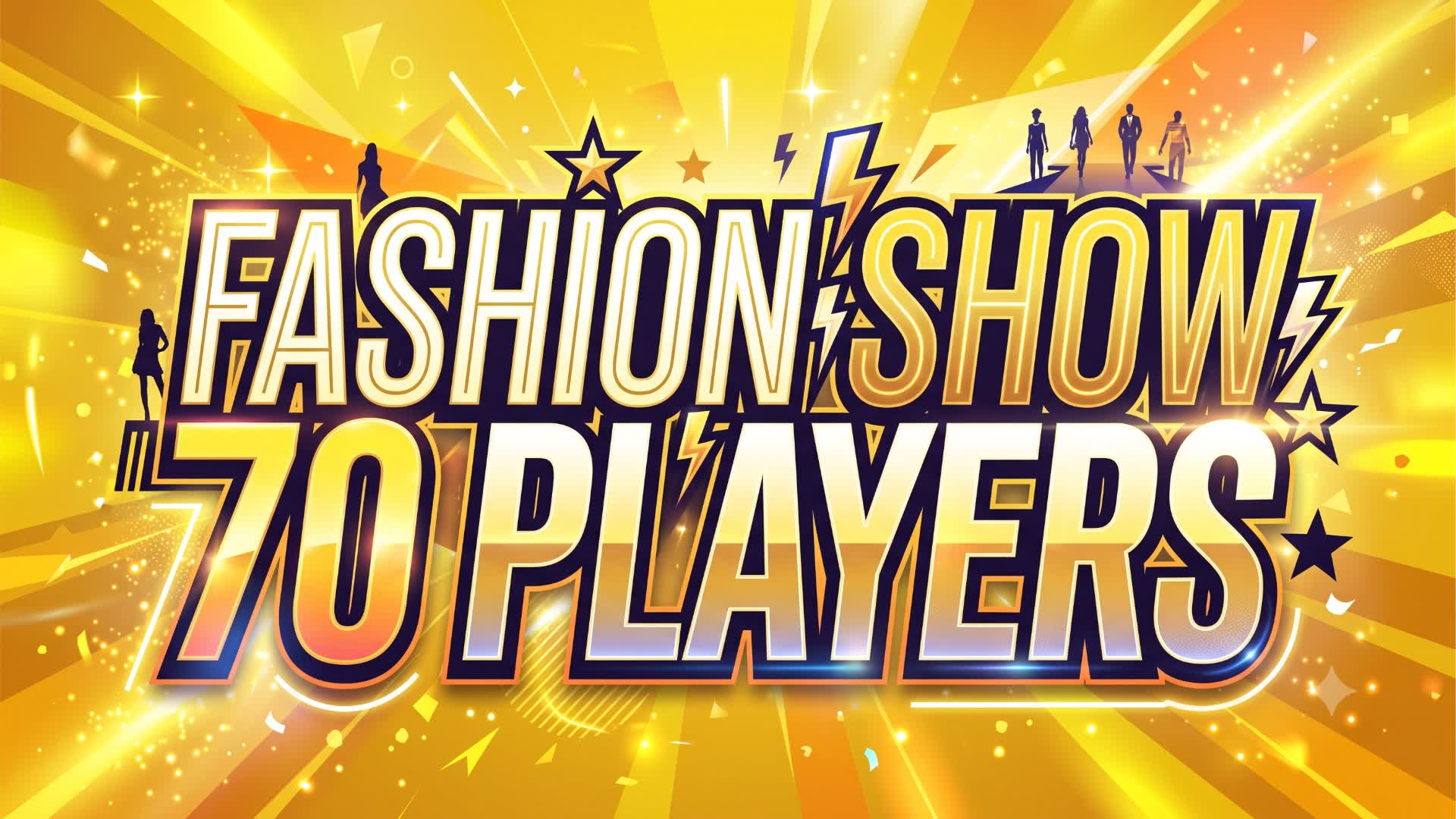 😍60 FASHION SHOW 😂 — Fortnite Creative map