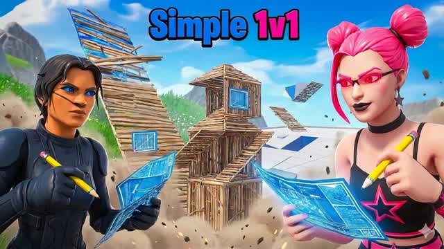 simple1v1map — Fortnite Creative map cover art