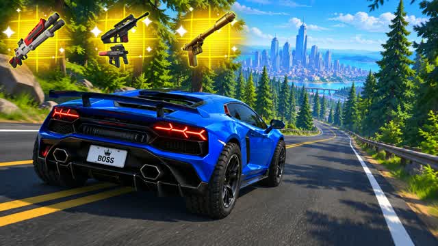 CAR DRIVE (VACATION) π΄ β Fortnite Creative map