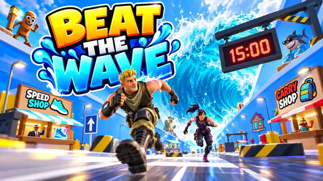 TSUNAMI STREET ESCAPE 🌊 — Fortnite Creative map