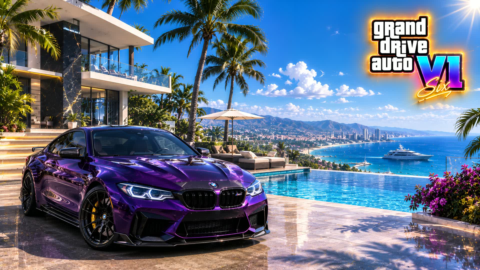 🌴GDA VI 🌴 GRND DRIVE AVTO VI DRIVING — Fortnite Creative map