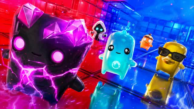RED VS BLUE SPEED FLARE 🔴🔵 — Fortnite Creative map cover art