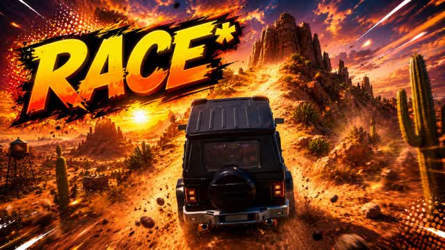 CHILL CAR DRIVE UNLIMITED — Fortnite Creative map