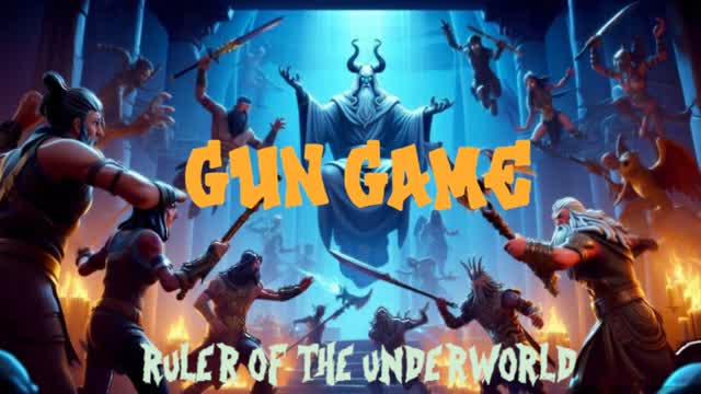 1st Person Gun Game : The Underworld — Fortnite Creative map cover art