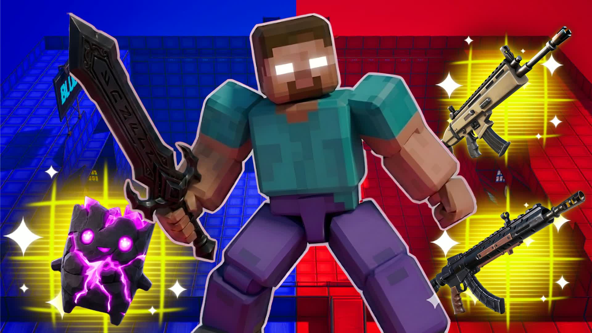 MBAPPE RED VS BLUE 🔴🔵 UNC 676767 — Fortnite Creative map