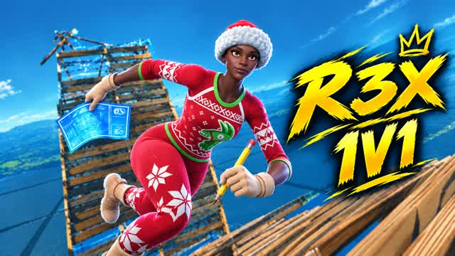 R3X 1V1 — Fortnite Creative map cover art