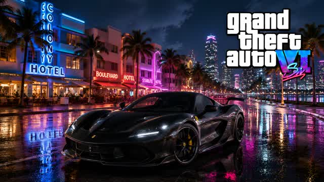 GRAND THEFT AUTO VI 🚗MEGA CARS — Fortnite Creative map cover art
