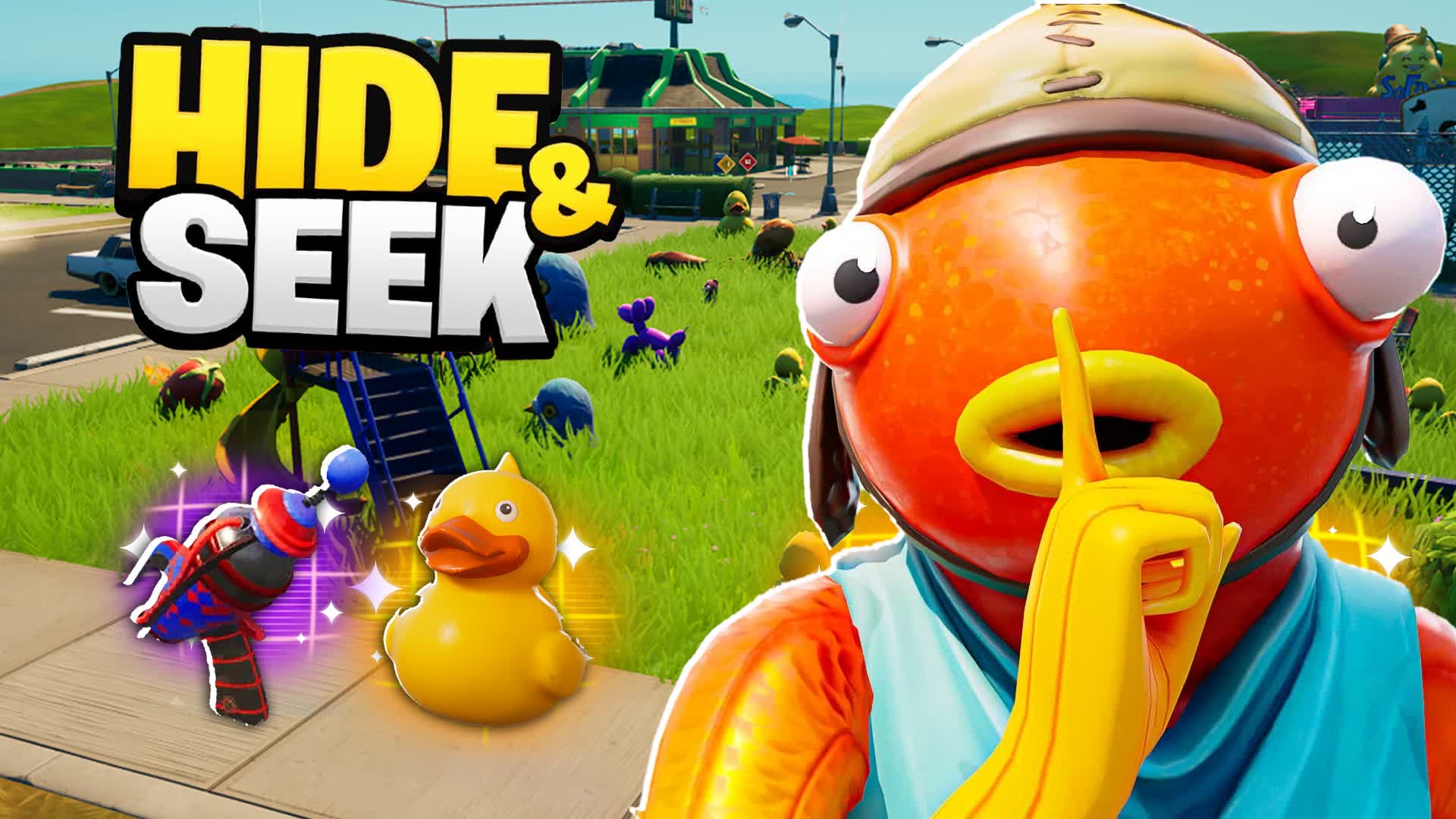 ESCONDE-ESCONDE-HIDE SEEK — Fortnite Creative map