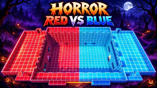 HORROR RED VS BLUE 🎃 — Fortnite Creative map