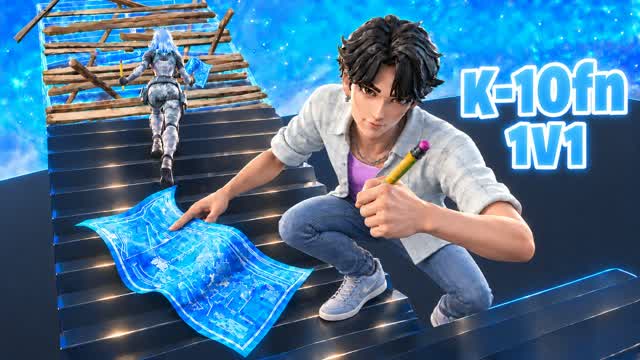K-10fn 1V1 — Fortnite Creative map