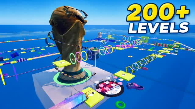 WORLD CUP OBBY PARKOUR ⭐ — Fortnite Creative map