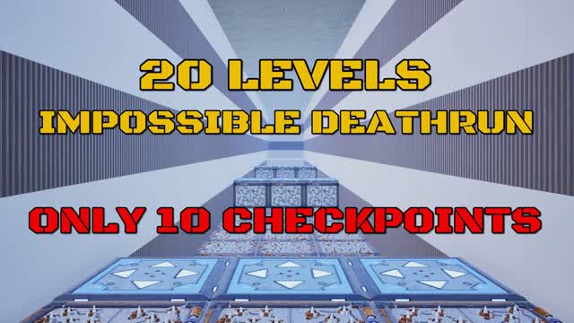 20 LEVELS IMPOSSIBLE DEATHRUN — Fortnite Creative map