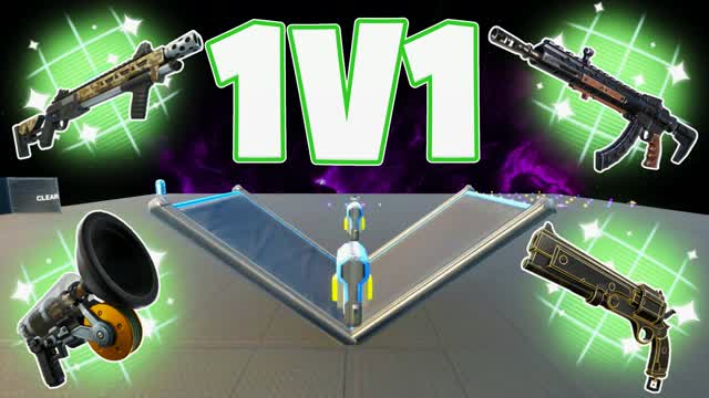 1vs1 D 1 v 1 1vs1 1 vs 1 — Fortnite Creative map cover art