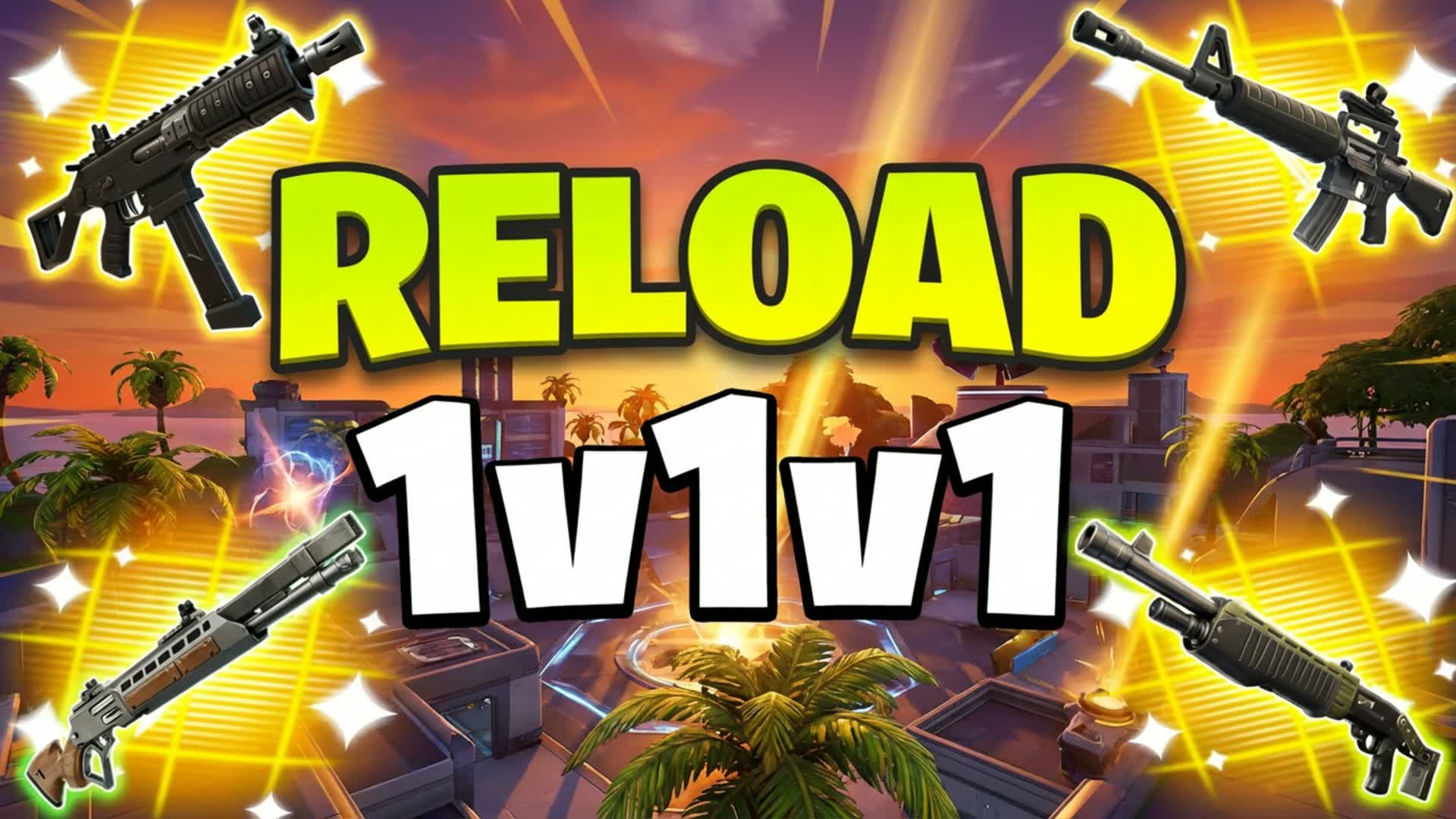 1v1v1 2v2 — Fortnite Creative map