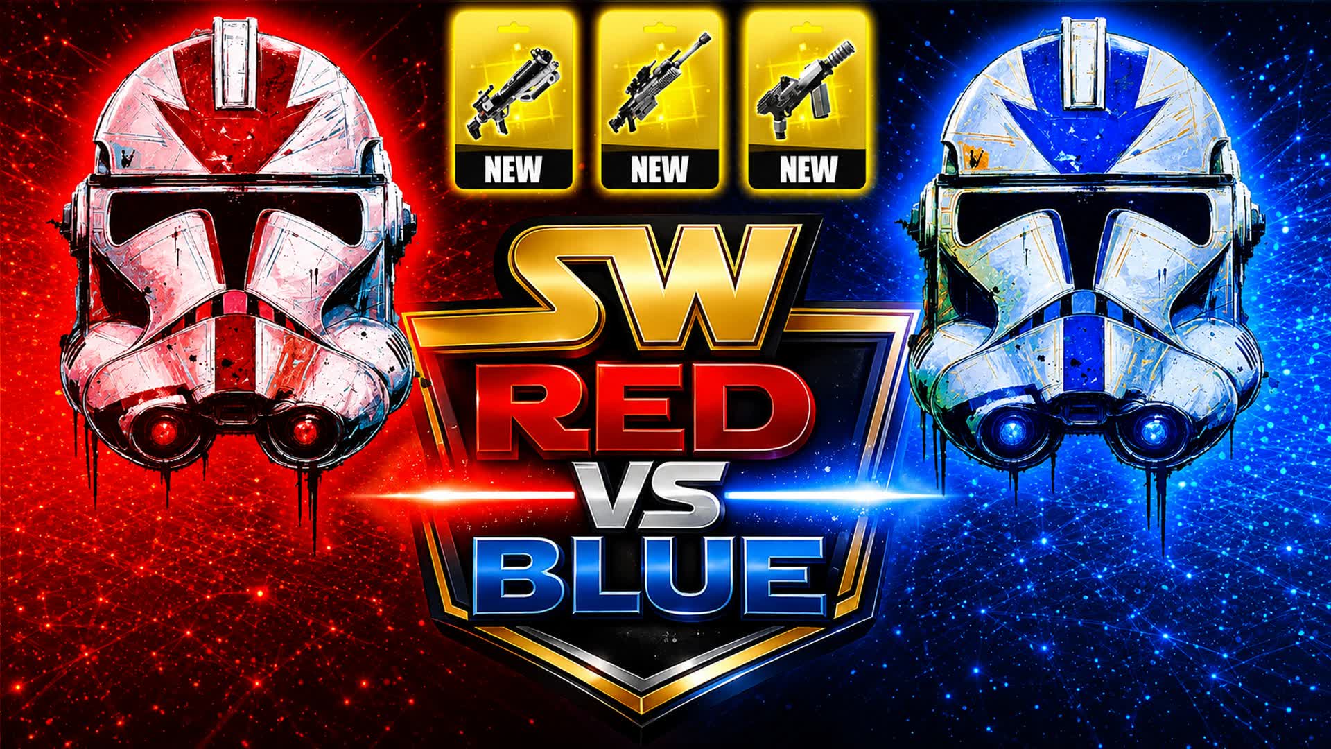 SW RED VS BLUE 🔴🔵 — Fortnite Creative map