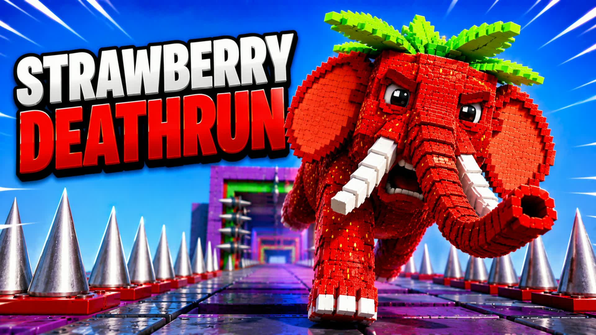 🍓 BRAINROT STRAWBERRY DEATHRUN — Fortnite Creative map
