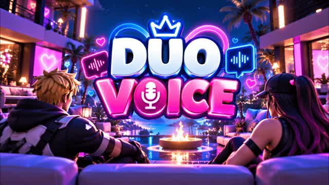 DUO VOICE 🎙️ — Fortnite Creative map