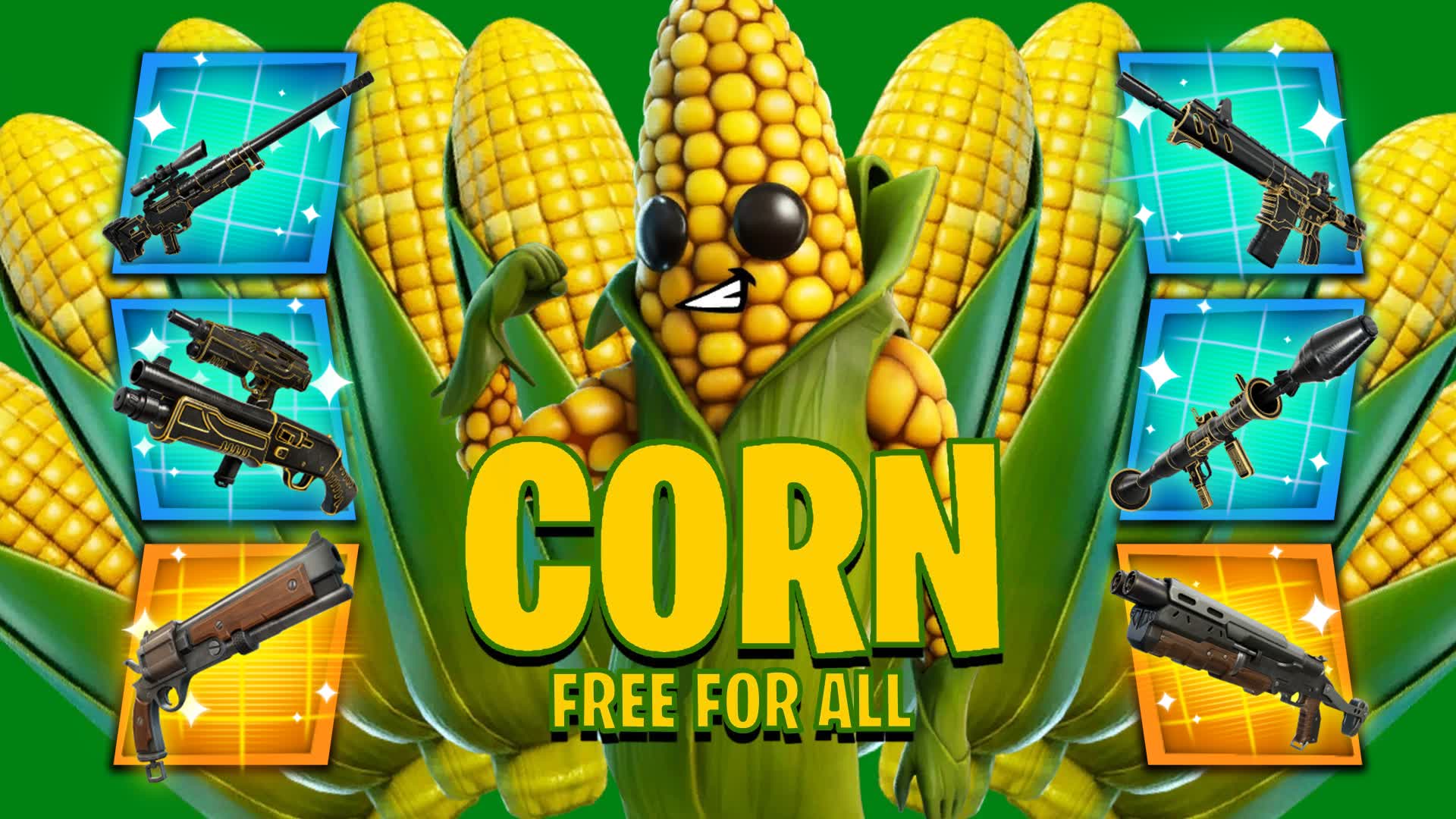 Corn - Free For All — Fortnite Creative map